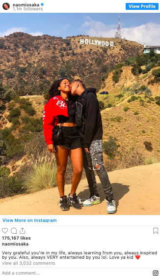 Tennis Star Naomi Osaka Pens Sweet Message To Boyfriend ...