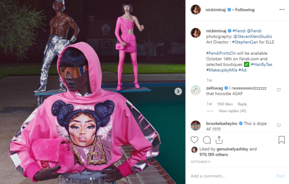 Nicki Minaj Talks How Chun-Li Spawned Her Own Fendi Capsule Collection -  theJasmineBRAND