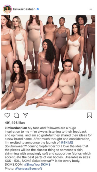 Kim Kardashian's SKIMS Line Sold Out Almost Immediately, Making Millions  Within Minutes - theJasmineBRAND