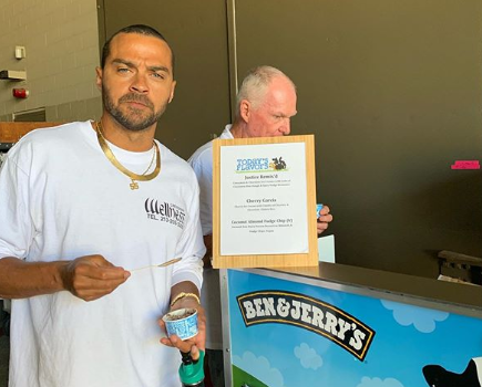 Jesse Williams Teams Up With Ben & Jerry’s Ice Cream To Support Criminal Justice Reform