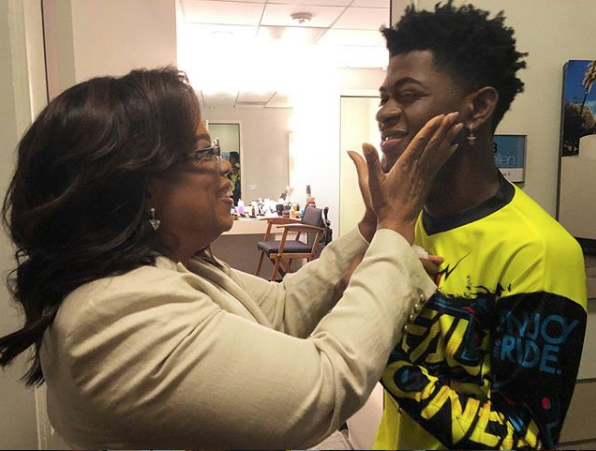 Lil Nas X: I Met Oprah & She Pinched My Cheeks! [Photos]