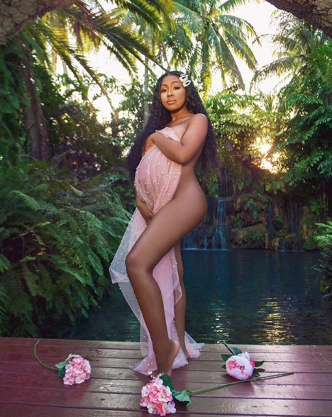 Yung Miami Is Glowing In Her Latest Maternity Shoot [Photos]