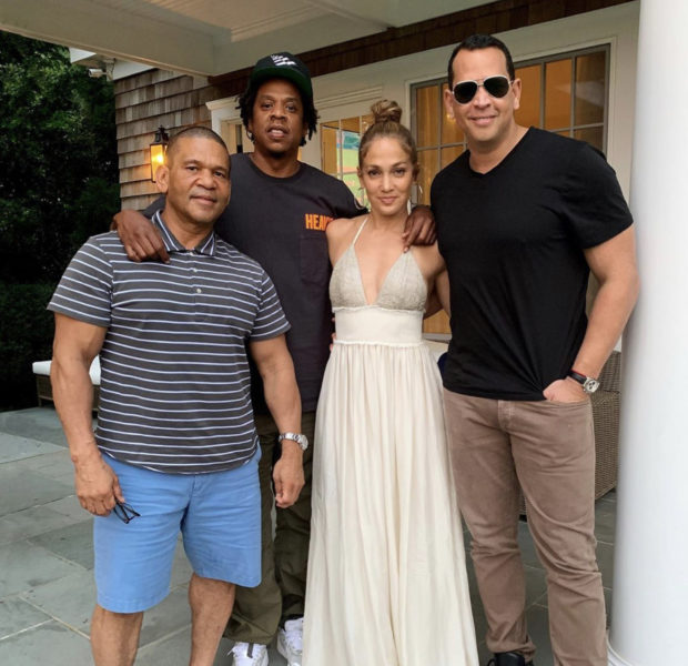 Jay-Z Visits Jennifer Lopez & Alex Rodriguez’s Home