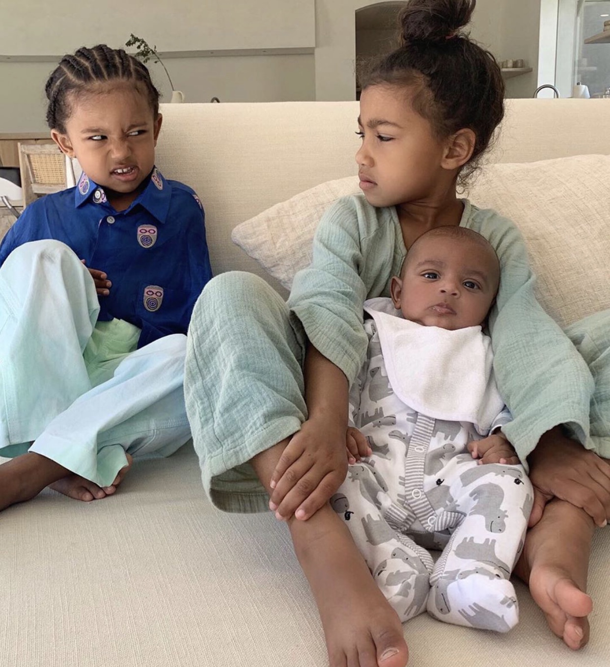 Kim Kardashian Shares Adorable Video Of Psalm West Hes So Big Thejasminebrand 