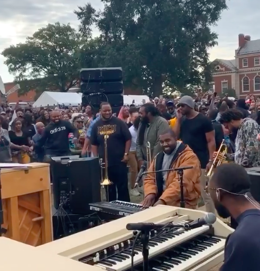 Kanye West Takes Sunday Service To Howard University’s Homecoming [VIDEO]