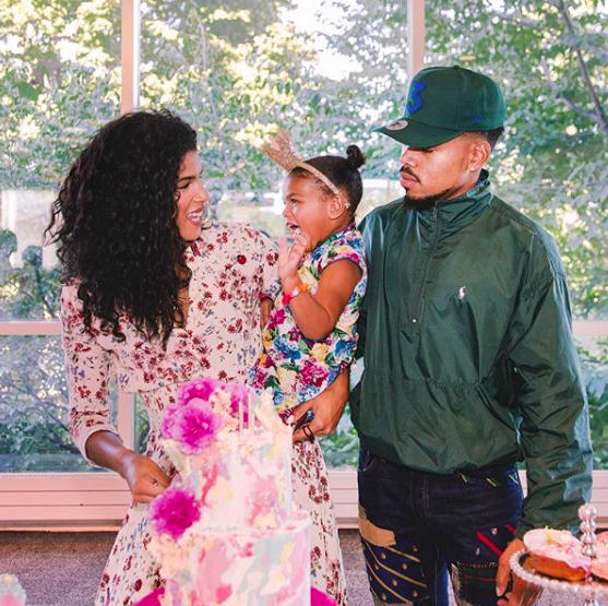 Chance The Rapper's Wife Shares Photo Of Newborn, Says: Postpartum ...