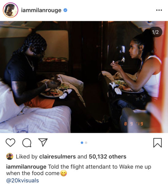 Meek Mill's Baby Mama Milan Harris Pens Message To Her Unborn Child: I  Wonder Who You'll Turn Out To Be - theJasmineBRAND