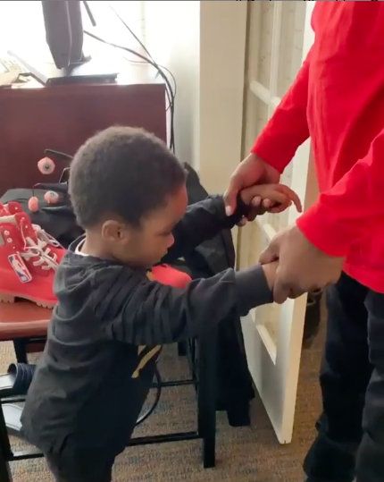 DMX Prays With 4-Year-Old Son, Amidst Rehab Stint [VIDEO]