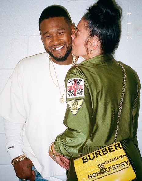 usher new girlfriend