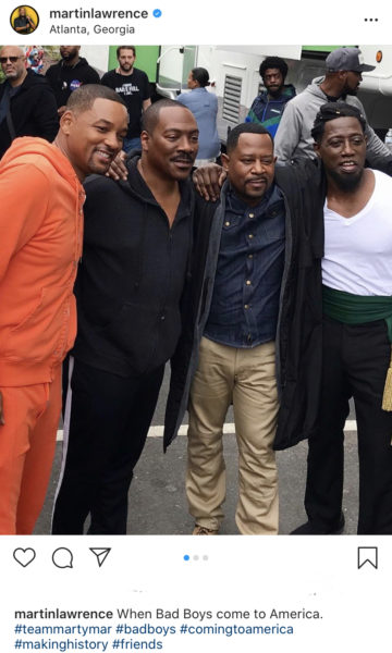 Wesley Snipes, Will Smith, Eddie Murphy & Martin Lawrence ...