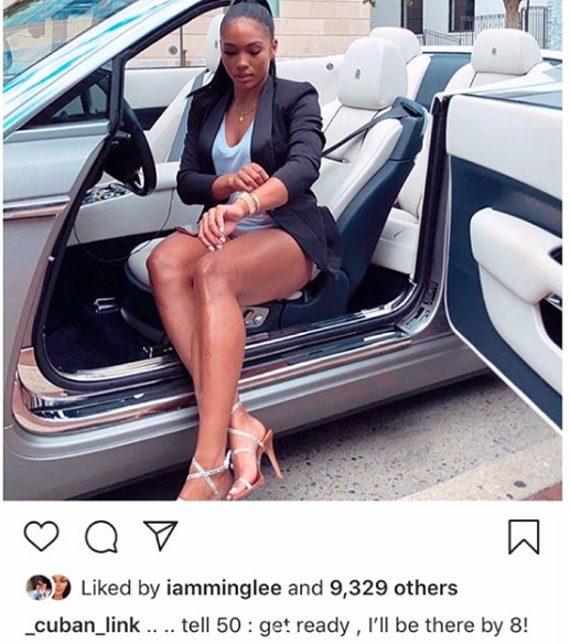 50 Cent celebrated V-Day with girlfriend Jamira Haines