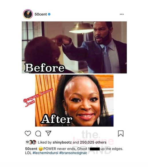 50 Cent Shades Naturi Naughton & Her Looks On Twitter: Fans Are Livid –  Hollywood Life