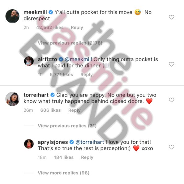 Meek Mill Calls Out Apryl Jones & Lil' Fizz's Relationship - Y'all Outta  Pocket - theJasmineBRAND