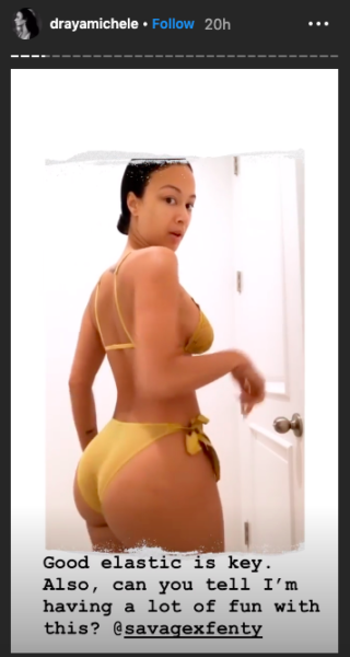 Draya Michele Posts Racy Lingerie Images Begins Trending