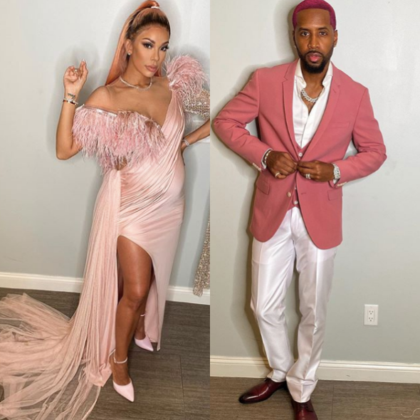 Safaree Samuels Rocks Pink Hair, Impersonates Michael Jackson At His & Erica Mena’s MET Gala Themed Baby Shower [VIDEO]