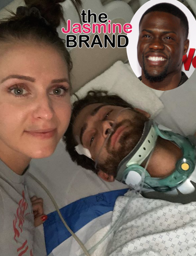 Kevin Hart’s Friend Involved In Serious Car Accident Speaks Out, Revealing Painful Injuries [Photos]