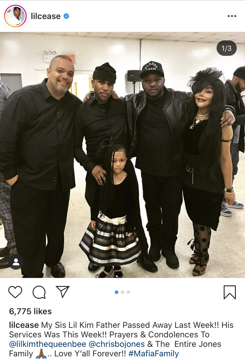 Lil Kim Grieves The Loss Of Her Father, Linwood Jones [CONDOLENCES
