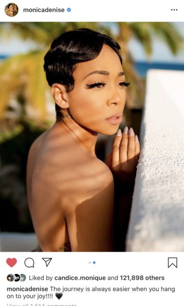 Monica Strips Naked In Beach Shoot Hints At Returning To Her Maiden