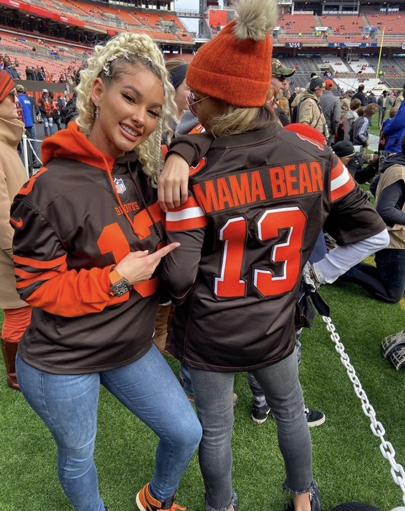 Odell Beckham Jr. & Girlfriend Lauren Wood on 'Baby Watch'