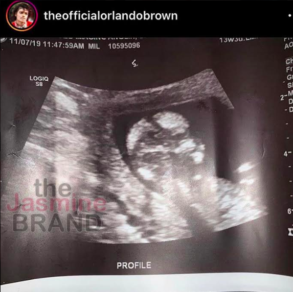 orlando brown pregnant girlfriend