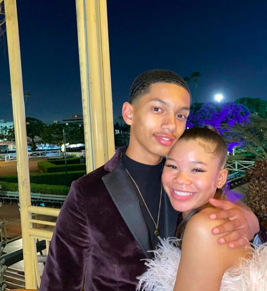 Actors Storm Reid & Sayeed Shahidi Enjoy Last Homecoming Before Graduation