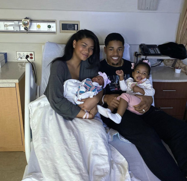 Model Chanel Iman & NFL’er Sterling Shepard Welcome Baby No. 2 [Photo]