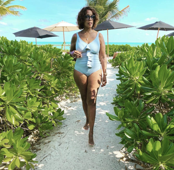 Gayle King Celebrates Her Cellulite Cottage Cheese Thighs On Vacay
