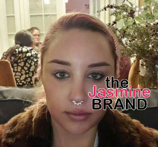 Amanda Bynes Debuts New Face Tattoo