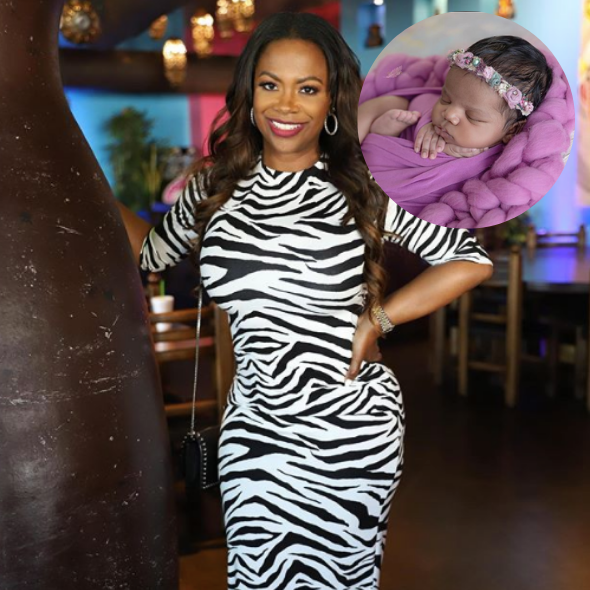 Kandi Burruss Shares First Photo Of Daughter Blaze’s Face: I’ve Got Another Blessing To Love On!