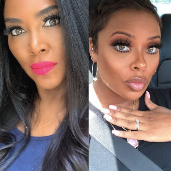 Kenya Moore Says Eva Marcille’s Comments About Her Having A Baby Late In Life Are Uncalled For [VIDEO]