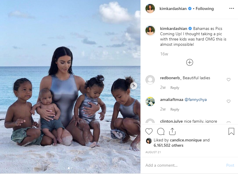 2022 Kardashian Christmas Card Kim Kardashian Reveals Cozy West Family Christmas Card theJasmineBRAND
