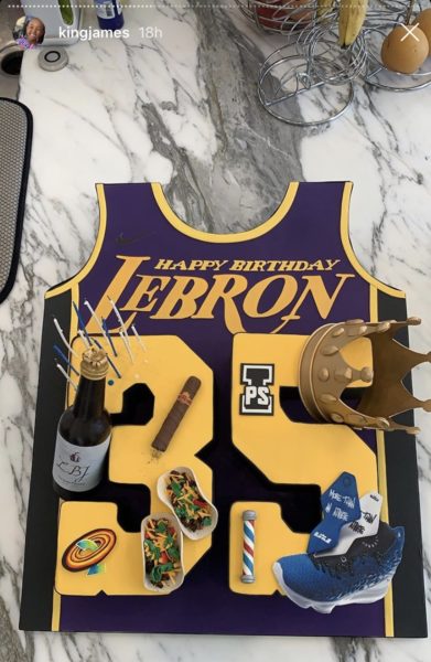 LeBron James shares hilarious wish for 35th birthday