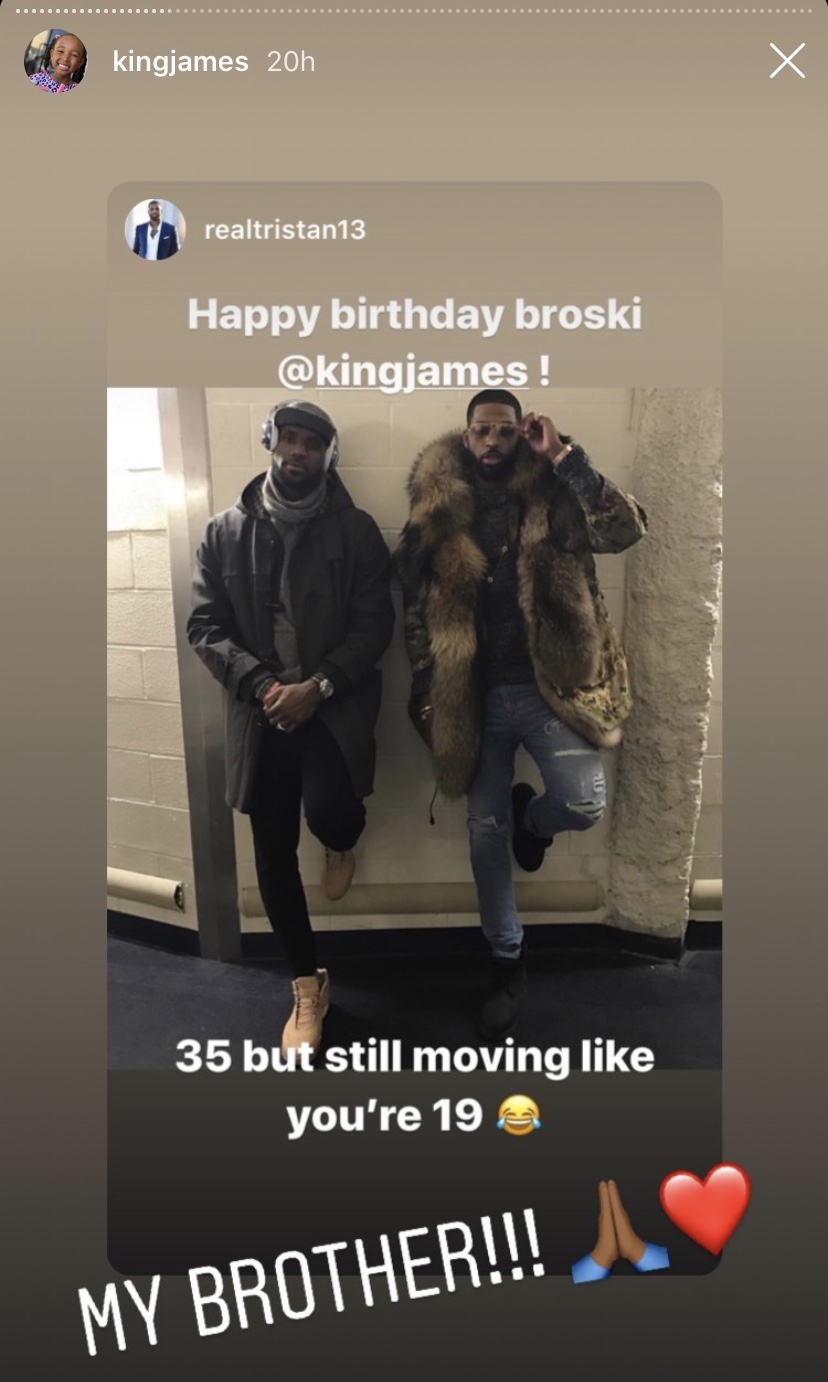 Lebron James Celebrates His 35th Birthday With Lakers Teammates