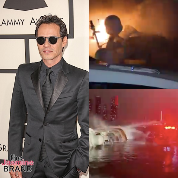 Marc Anthony’s Yacht Catches on Fire In Miami, Took 45+ Firefighters To Put It Out