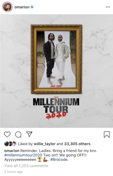 Omarion S Brother Will Dj Millennium Tour Thejasminebrand