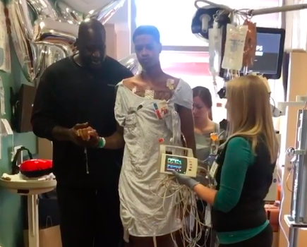Shaq & Shaunie O’Neal’s Son Shares Footage Of Recovery A Year After Undergoing Open Heart Surgery