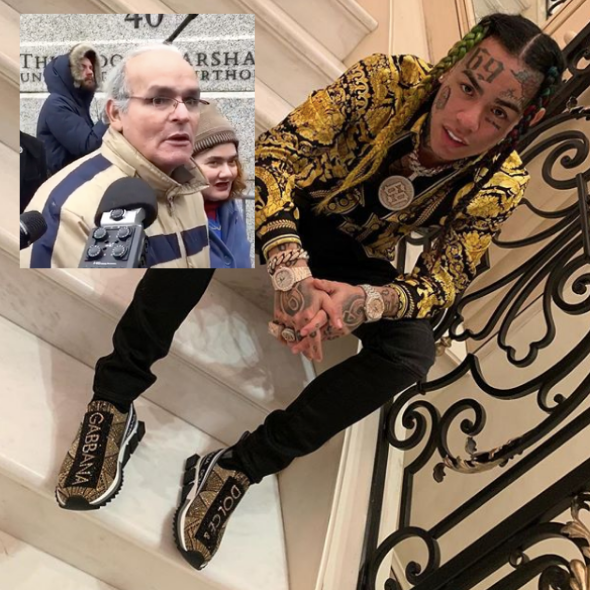 Tekashi 6ix9ine’s Estranged Dad Speaks Out After His Two Year Sentencing: I Feel Glad That He’s Safe In There [VIDEO]