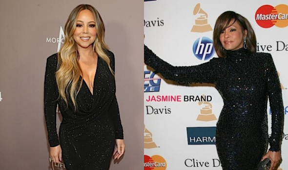 Mariah Carey Allegedly Shaded Whitney Houston When They First Met