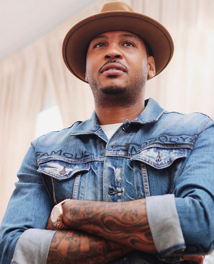 Carmelo Anthony Reacts To Being Named Conference Player of The Week After 9 Month NBA Hiatus 