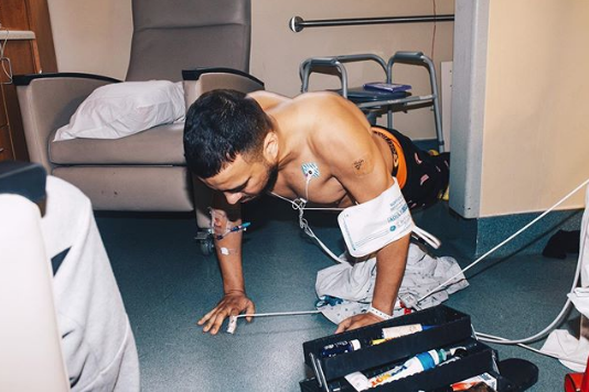 French Montana Announces New Album From Hospital Room [Photo]