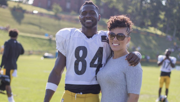 Antonio Brown Reveals He Proposed to Chelsie Kyriss Months After Accusing Her Of Trying To Steal His Bentley