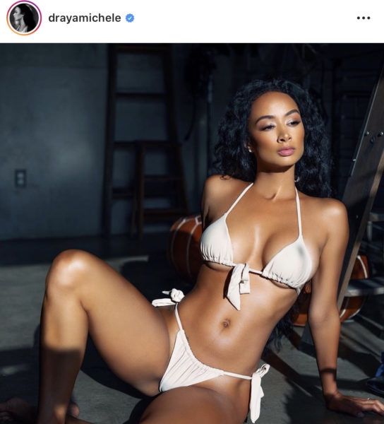 Draya Michele Posts Super Sexy Thong Bikini Photo Reacts To