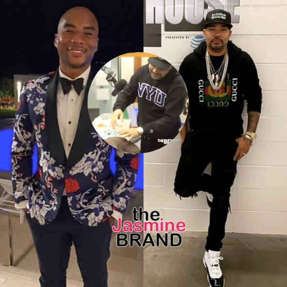 Charlamagne Gifts DJ Envy With A Mold Of His Butt & Twitter Has A Field Day