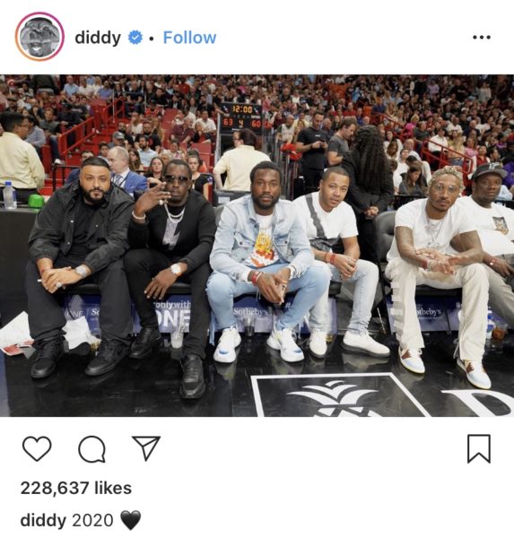 Diddy, Meek Mill, and DJ Khaled Wore a Million Bucks Worth of