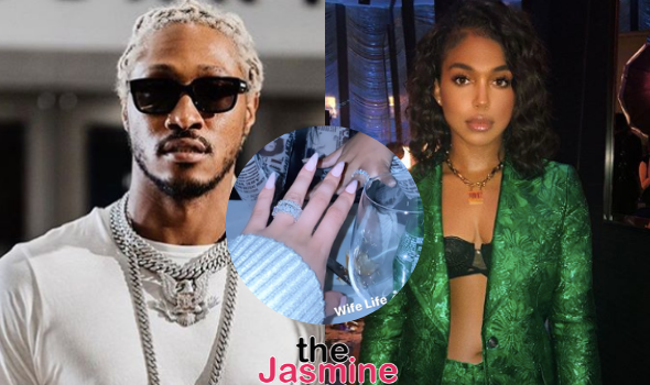 Lori Harvey Sparks Rumors She’s Married To Future With ‘Wife Life’ Post, Shows Off Diamond Ring