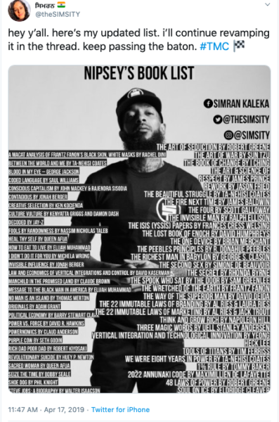 Nipsey Hussle's Marathon Clothing Gives An Update On Online Orders -  theJasmineBRAND