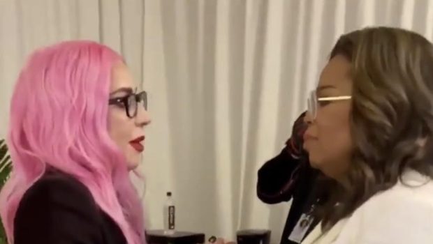 Lady GaGa Makes Oprah Cry Backstage [VIDEO]