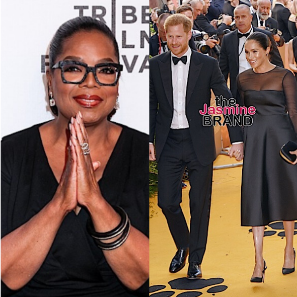 Oprah – Sources Say She Advised Meghan & Prince Harry To Step Back As Senior Members Of Royal Family, She Denies It