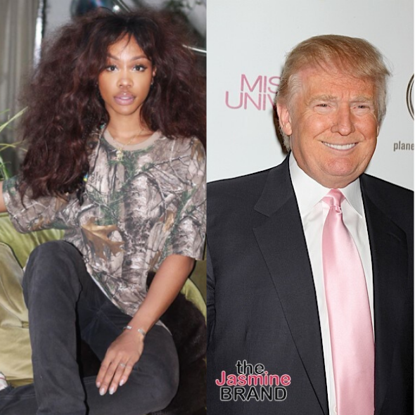 Sza Blasts President Donald Trump: Just Say You Don’t Give A F**k About Us & Move On
