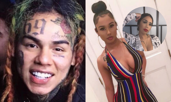 Tekashi 6ix 9ine’s Girlfriend Lifts His Spirits & Calls Out His Baby Mama Sara Molina, She Responds:  You The Only One That Looks Happy Dummy!